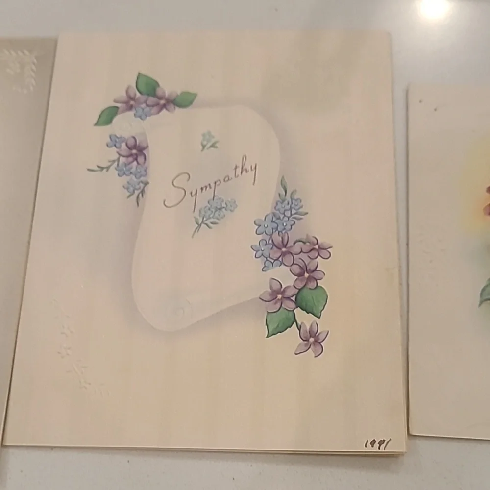 Vintage Sympathy Card Bundle